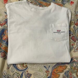 Vineyard Vines Chicago Blue Logo T-Shirt Large 16 Kids